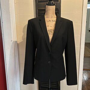 Ann Taylor Black 2 Button Blazer, size 14